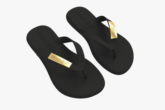 Blizz NY Black Sandal