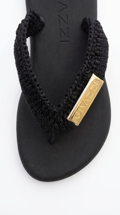 Givazzi NY Black - Couture Sparkle Crochet
